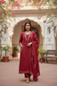 Laal chiraiya 3 piece suit set