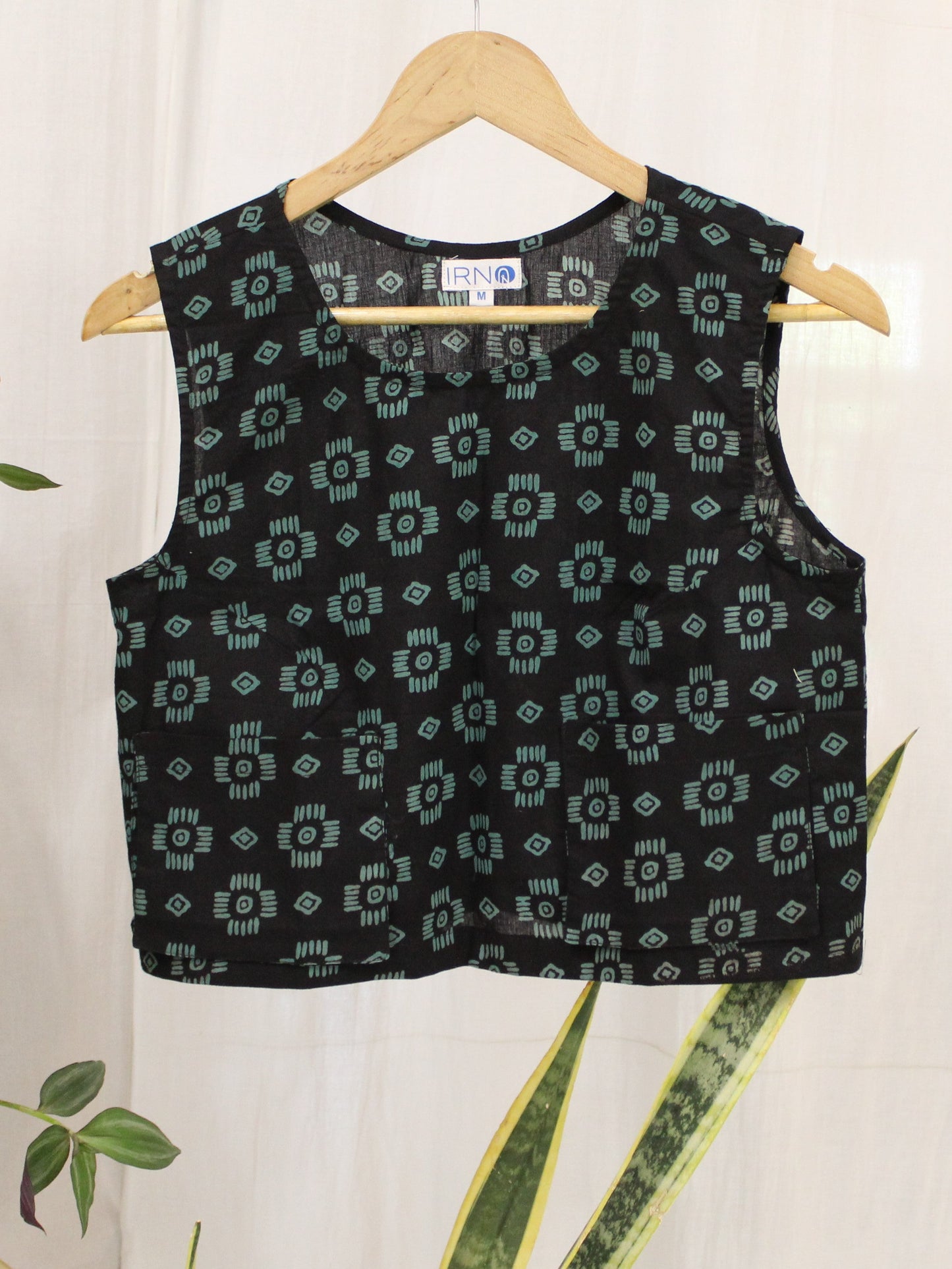 Midnight bloom Top