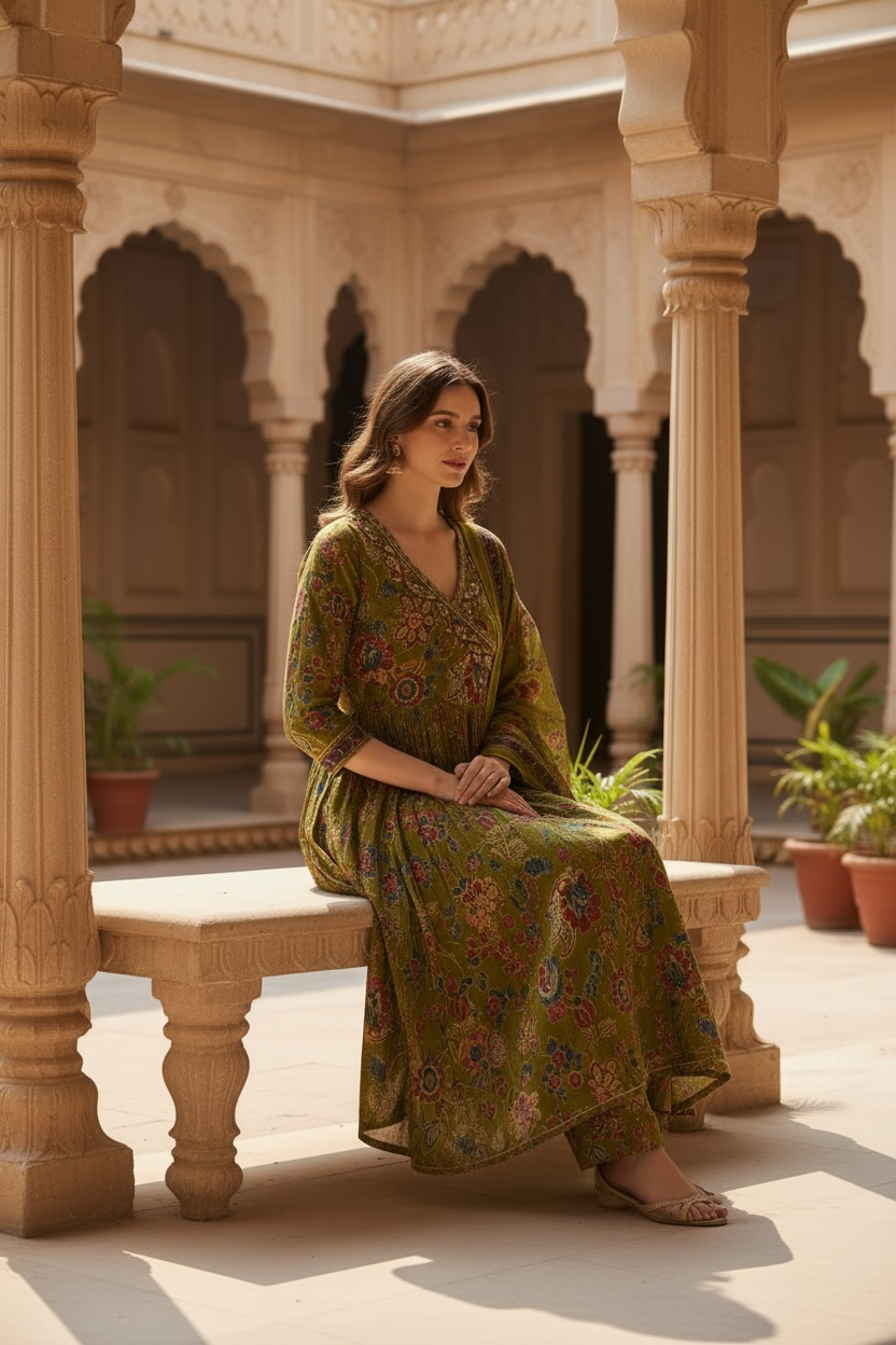 Ruhani Olivia 3 piece kurta set