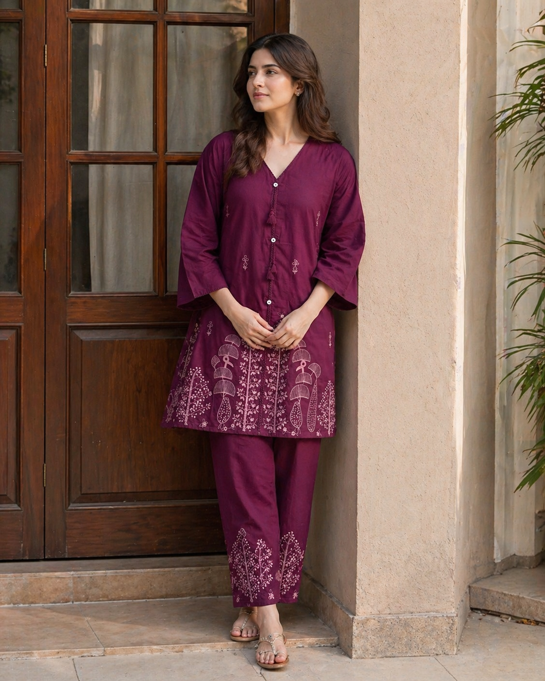 Gul merlot Co-ord Set Main image