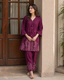 Gul merlot Co-ord Set