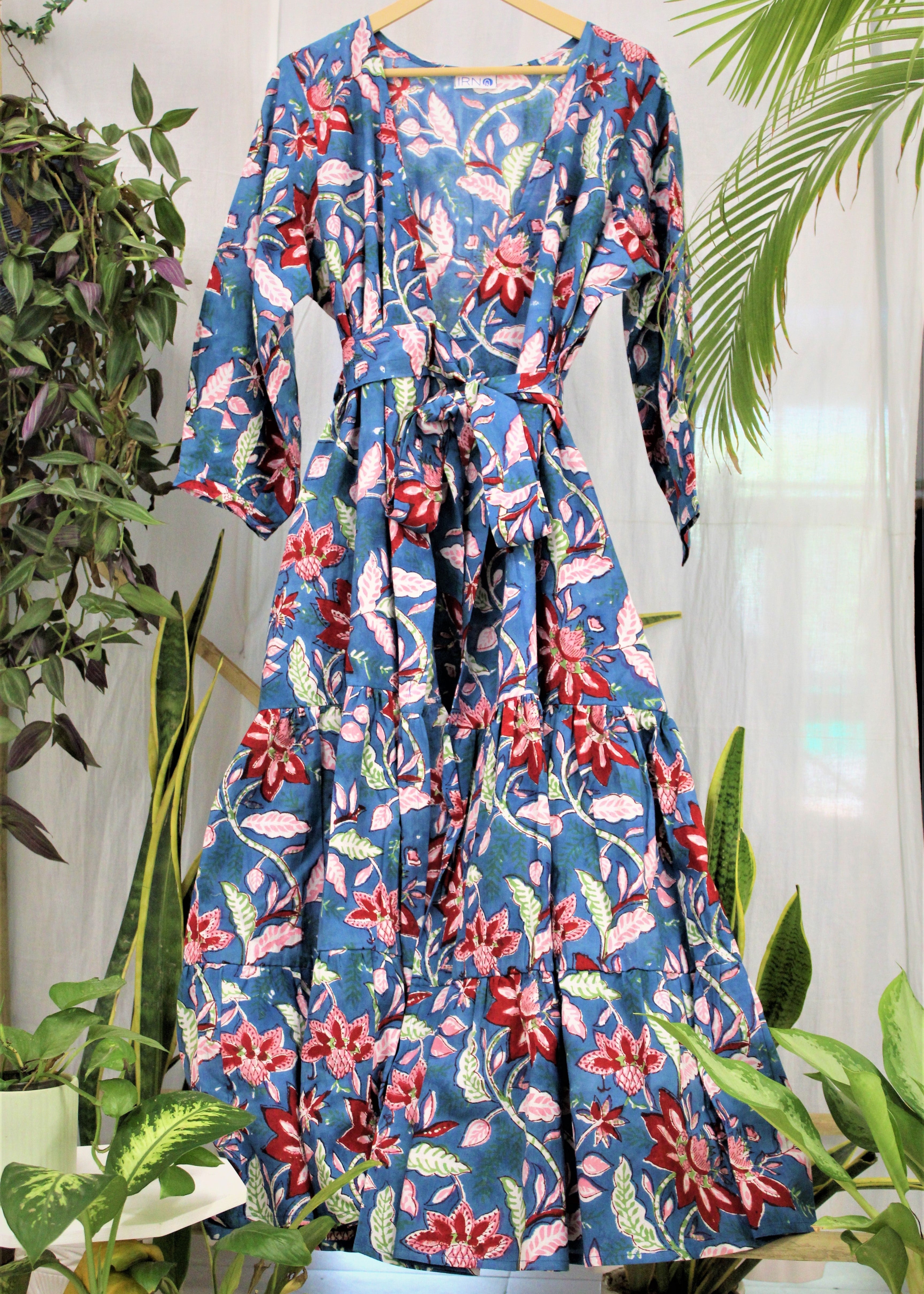 Evening Gloriosa Angrakha maxi dress
