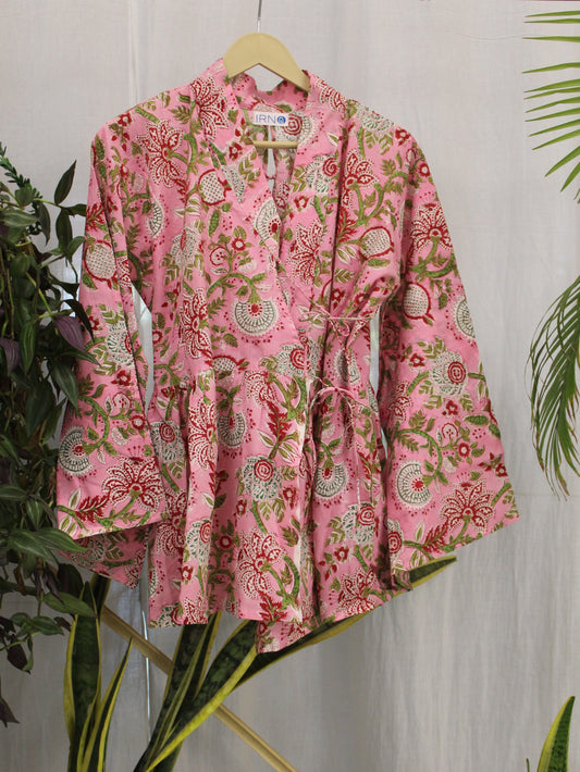 Pink Pionie Angrakha Top