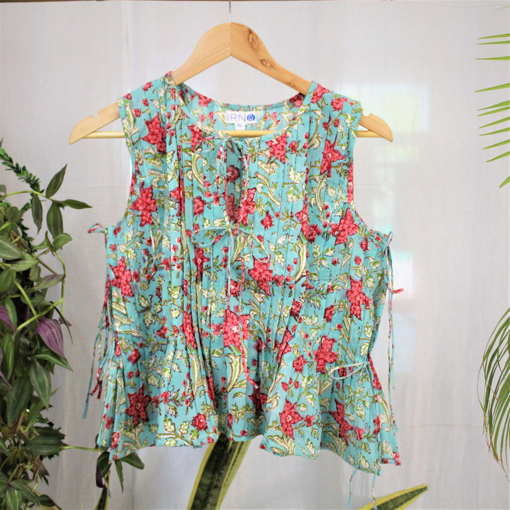 Starfighter pleated top