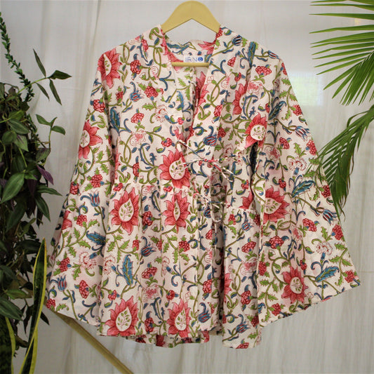 White Tulip Angrakha top