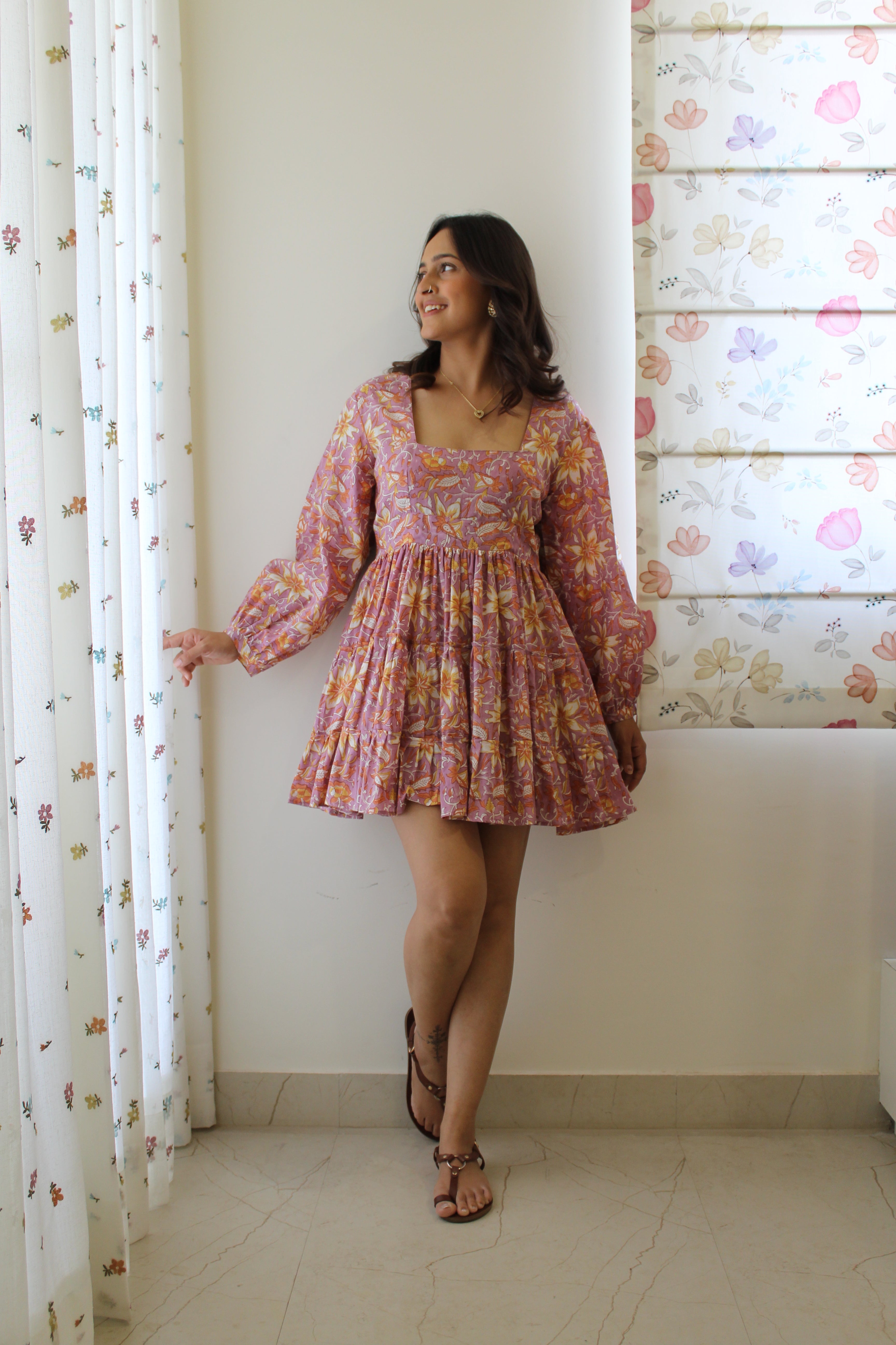 Lilac Short Dress Main image