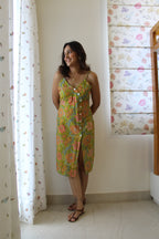 Margarida slit dress