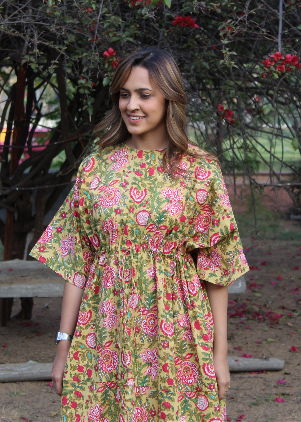 Corn Pionie Dress