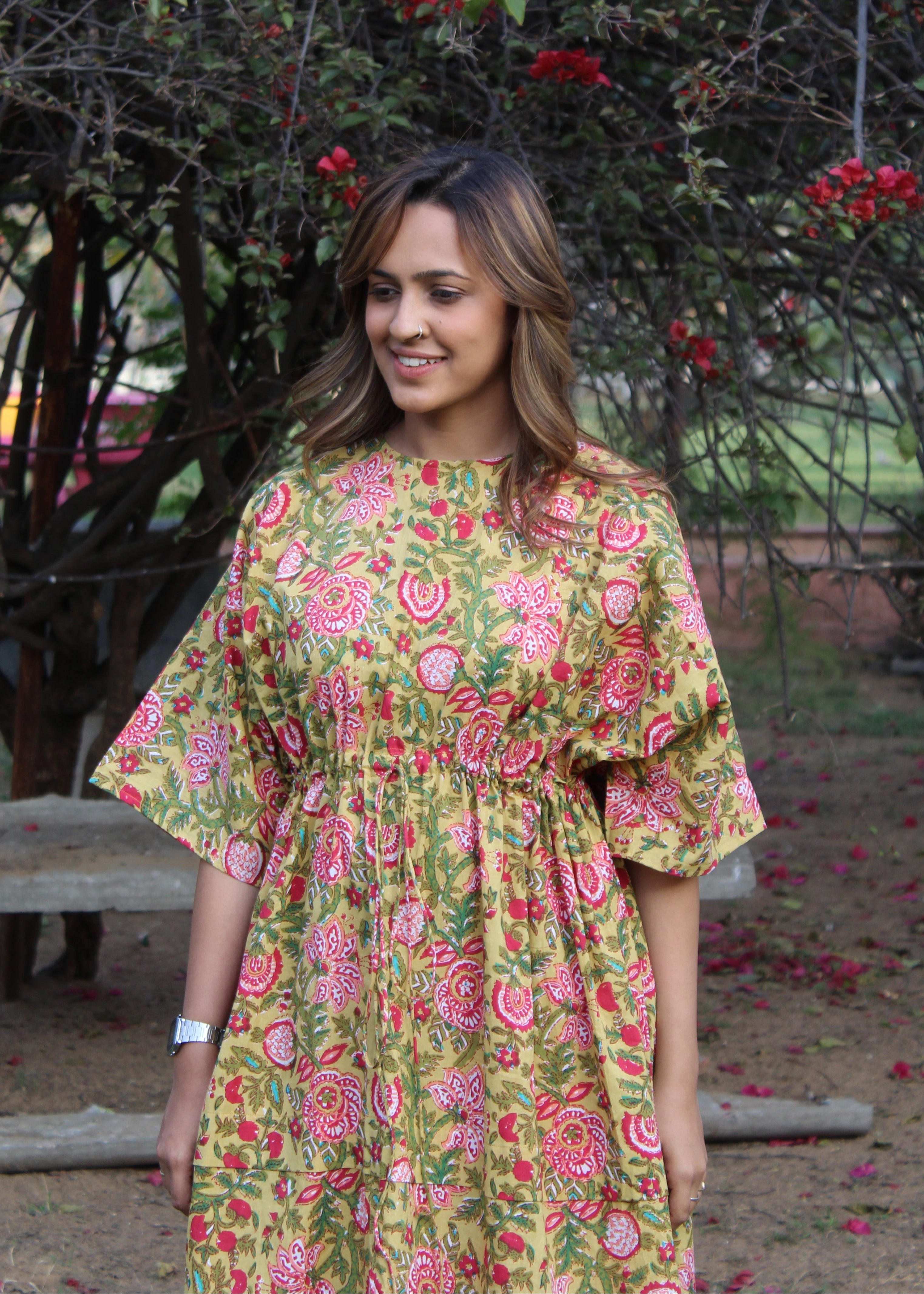 Corn Pionie Dress