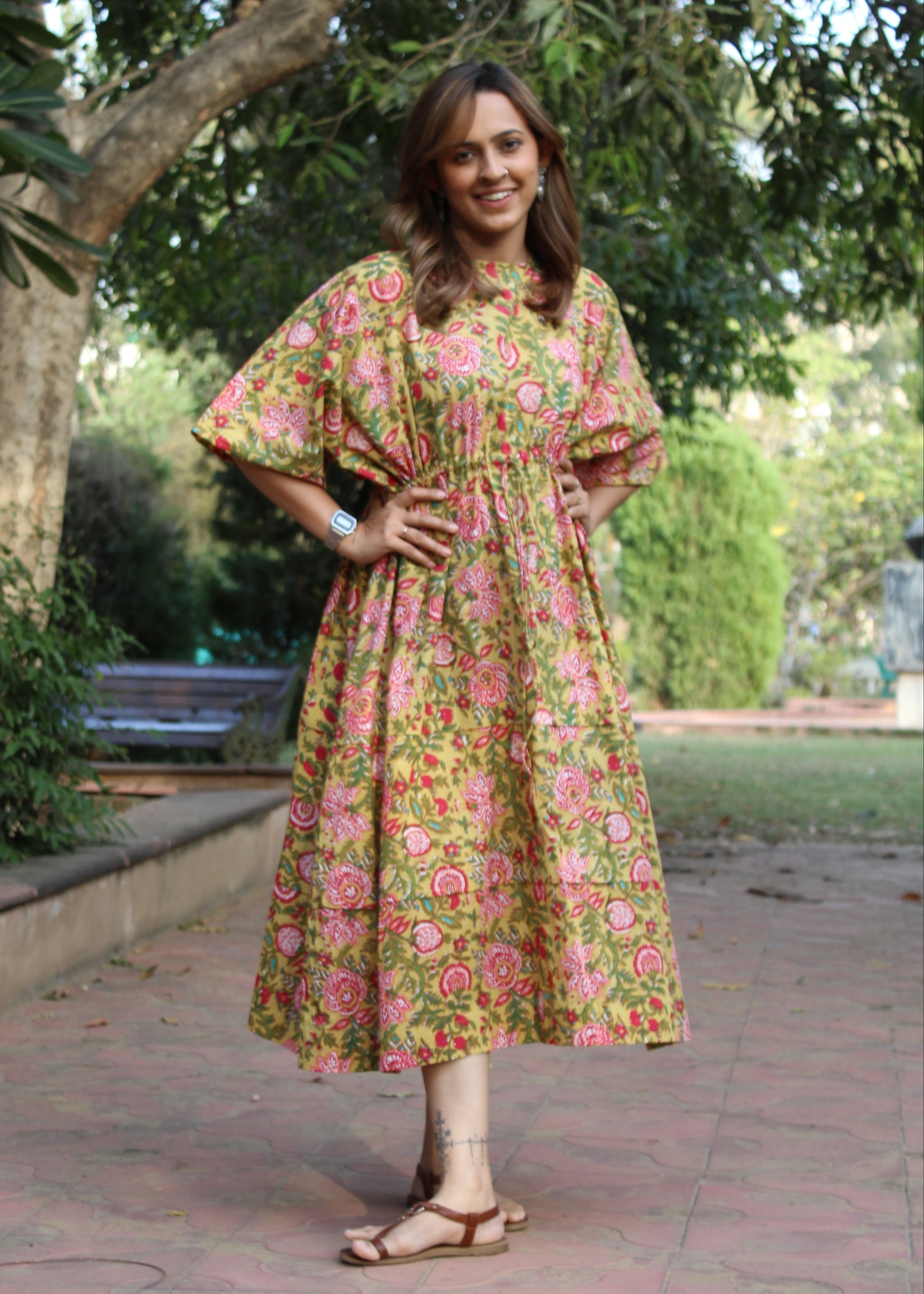 Corn Pionie Dress