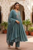 Sagarali 3 piece suit set