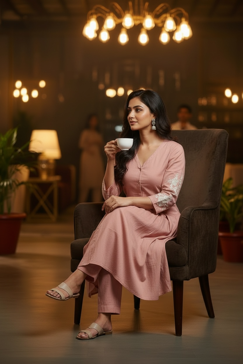 Camellia 2 piece kurta set