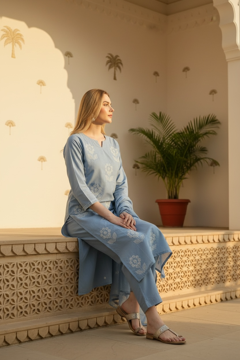 Noori Sahar 3 piece suit set Secondary image